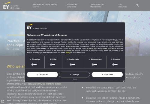 ERNST & YOUNG Sp. z o.o. Academy of Business Sp. k.